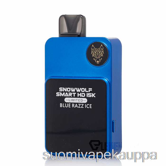 Vape Netistä Snowwolf Smart Hd 15k Rajoitettu Kertakäyttöinen Blue Razz Ice